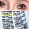 Ресницы Yue Jiao Niang корейского стиля большой емкости - сегментная упаковка для начинающих, 10 рядов