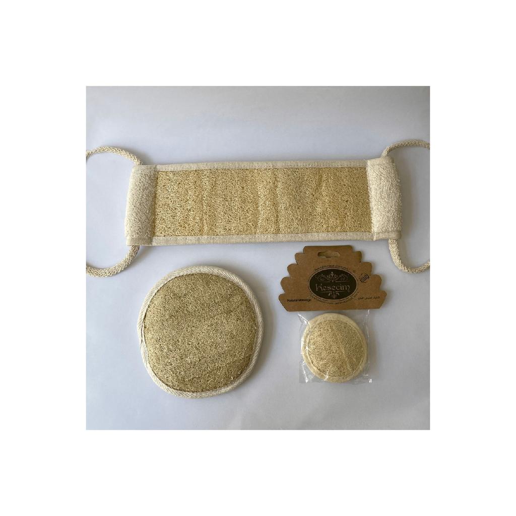 Натуральный мешочек для тела и лица из тыквенных волокон - мешочек для спины из тыквенных волокон - мешочек для ванны