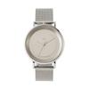Watch Solar Watch Replacement Strap Simple 38mm KLON SLIM SOLAR STYLE Tentosen Line 38mm Men's Women's -SILVER MESH-