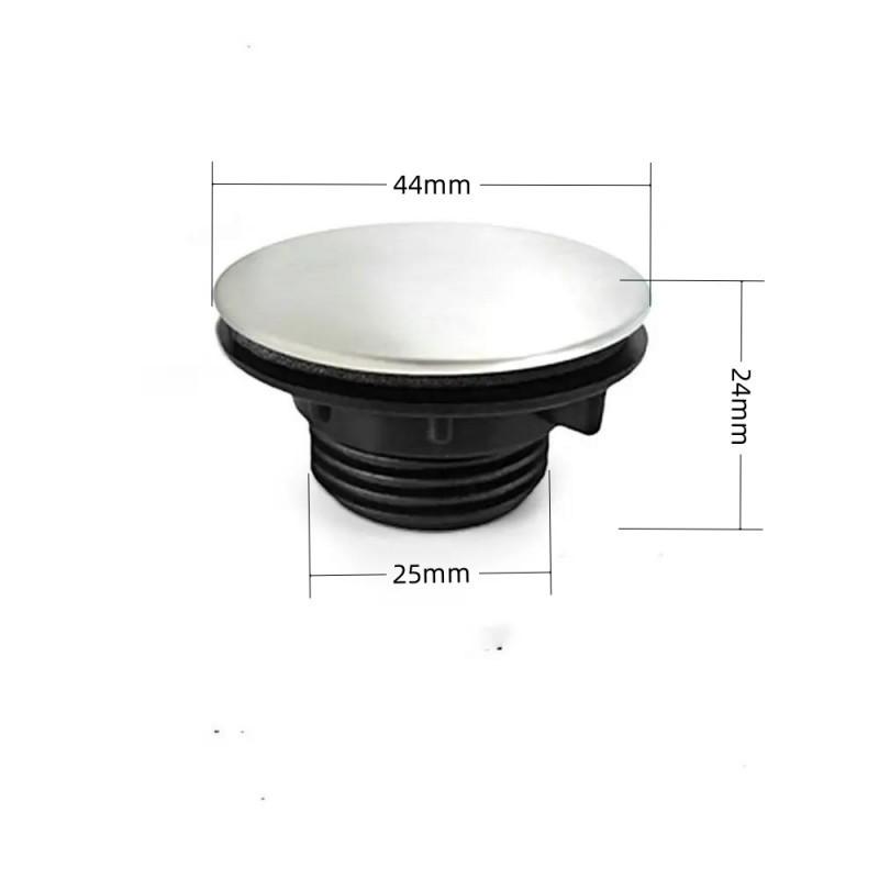 Stainless Steel Sink Hole Cover Kitchen Faucet Holes Decorative Plug Sealing Cap 35mm 44mm 45mm
