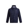 UA Storm Porter 3-In-1 2.0 Jacket With Logo Print Long Sleeve Hooded Men Outerwear Navy-Blue 1371585-410