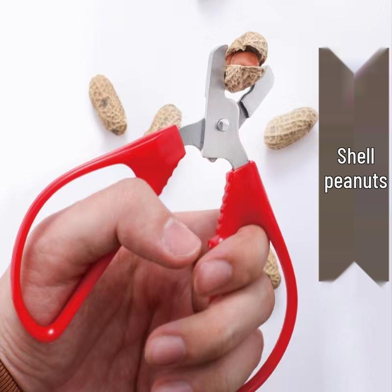 Multifunctional Nut Sheller and Seed Peeler: Shell Peanuts, Sunflower Seeds, and Crack Pine Nuts for Household Use