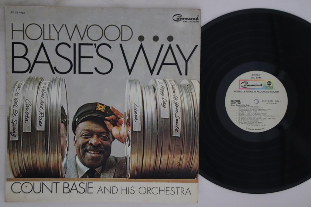 Виниловая пластинка COUNT BASIE ORCHESTRA - Hollywood...basie's Way RS33912 COMMAND 1966 США Джаз Б/у