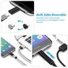 Адаптер USB Type C (мама) на Micro USB (папа) Адаптеры USB-кабеля для телефона Android Зарядка Синхронизация OTG Конвертер для Xiaomi Huawei