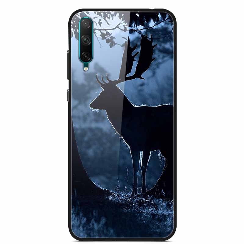 Чехол из закаленного стекла For Honor 30i для Huawei Honor 30 i Мягкий бампер Жесткий Funda Для Honor 30i LRA-LX1 Чехол для телефона Обложка Honor30i