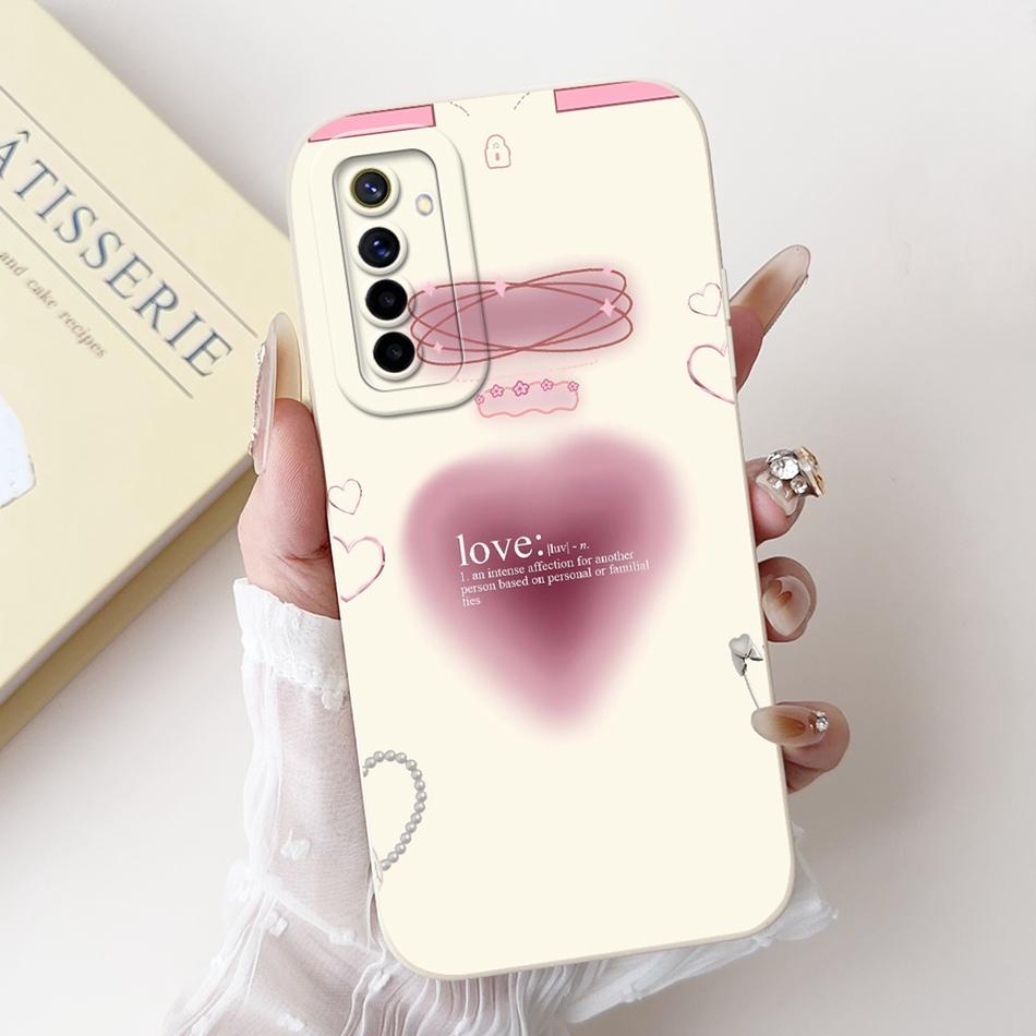 Для Realme 6 Pro Realme6 Красивый Чехол для Телефона с Рисунком Розы и Бантом Для Realme 6 6Pro Мягкие Силиконовые Ударопрочные Чехлы