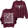 Толстовка Zach Bryan Мужская Женская Вестерн Кантри Музыка Харадзюку