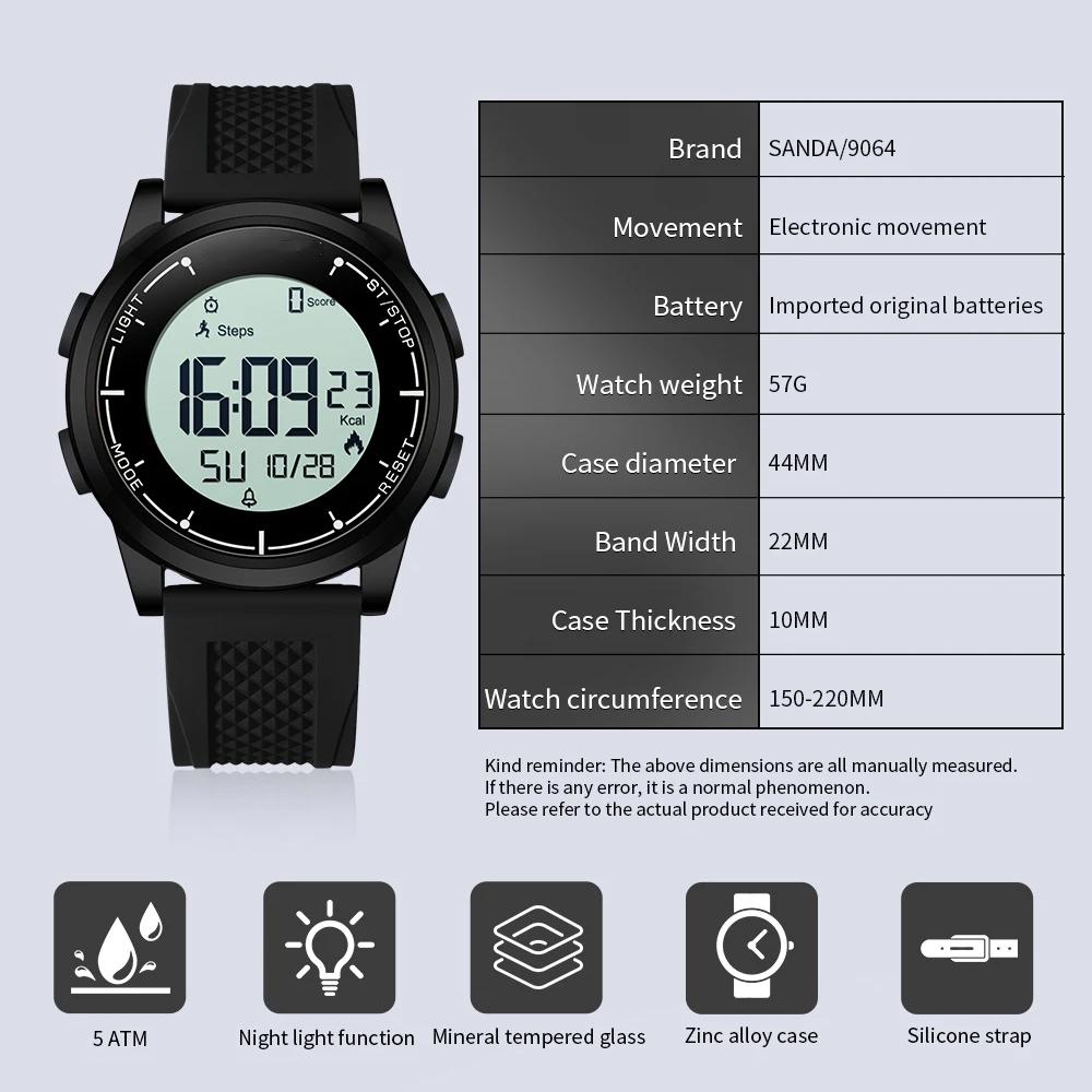 Student Sports Watches Calorimeter Step Waterproof Smart Electronic Multifunctional Men's Watch