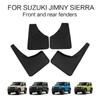 Car Mud Flaps For Suzuki Jimny Sierra JB64 JB74    Mudguards Splash Guards Fender Mudflaps Front Rear Car Styling