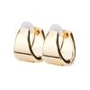 LOKUMI Made In 18K K18 Small Hoop Small Ring Nickel Earrings, Japan, Gold, Post, K18, Hypoallergenic, Hoop, Earrings, Drop, Catchless, One-touch,