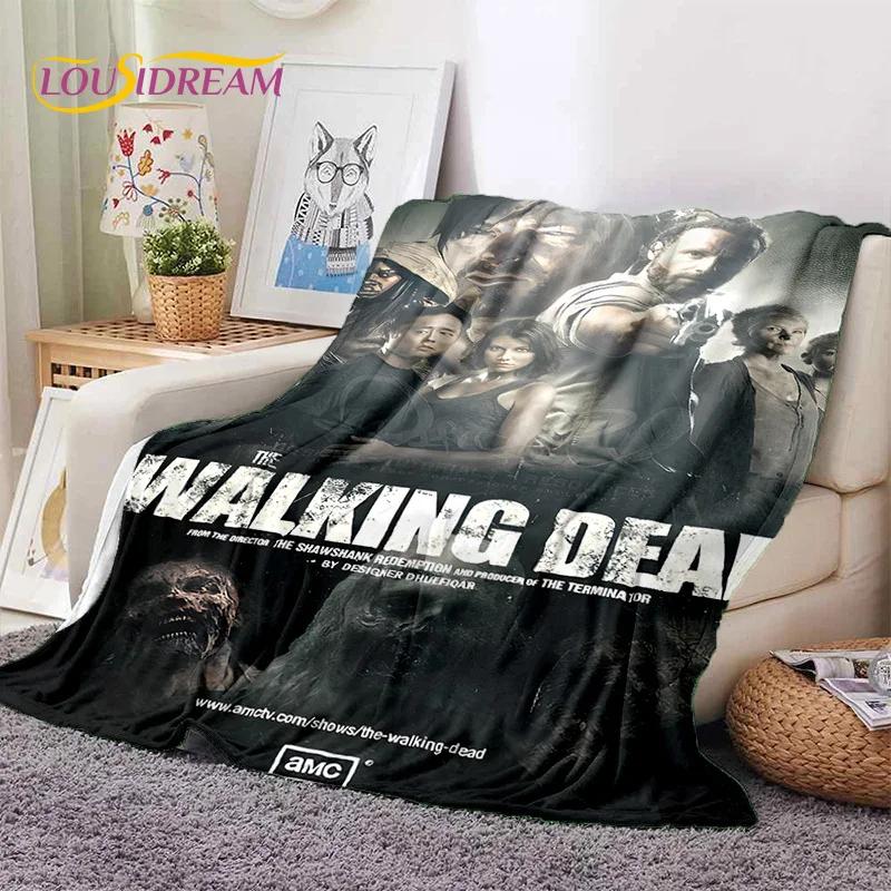 Ходячие мертвецы Линкольн TWD Мягкое фланелевое одеяло для кроватей Спальни Дивана Пикника, Плед для Накрытия на Улице Отдыха Дневного Сна Подарок
