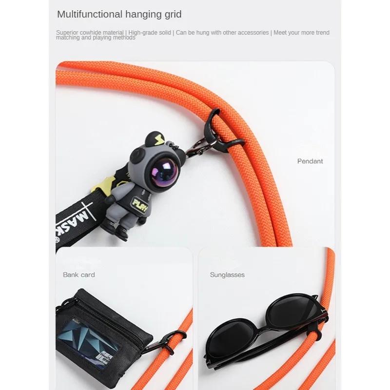 Регулируемый ремешок для телефона, съемный шейный шнур, универсальный ремешок через плечо для чехла для мобильного телефона, ремешки толщиной 7 мм