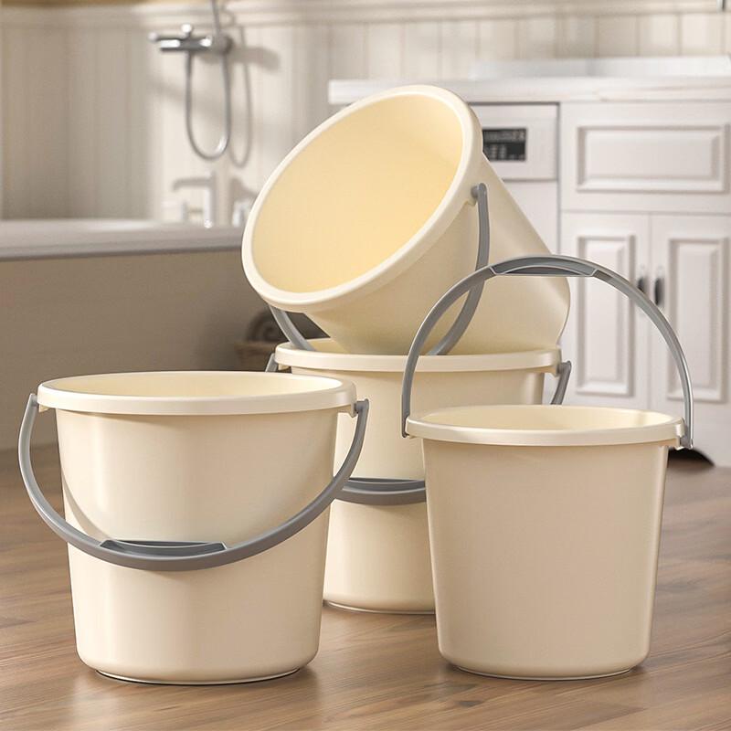 Пластиковое многоцелевое портативное ведро с ручкой