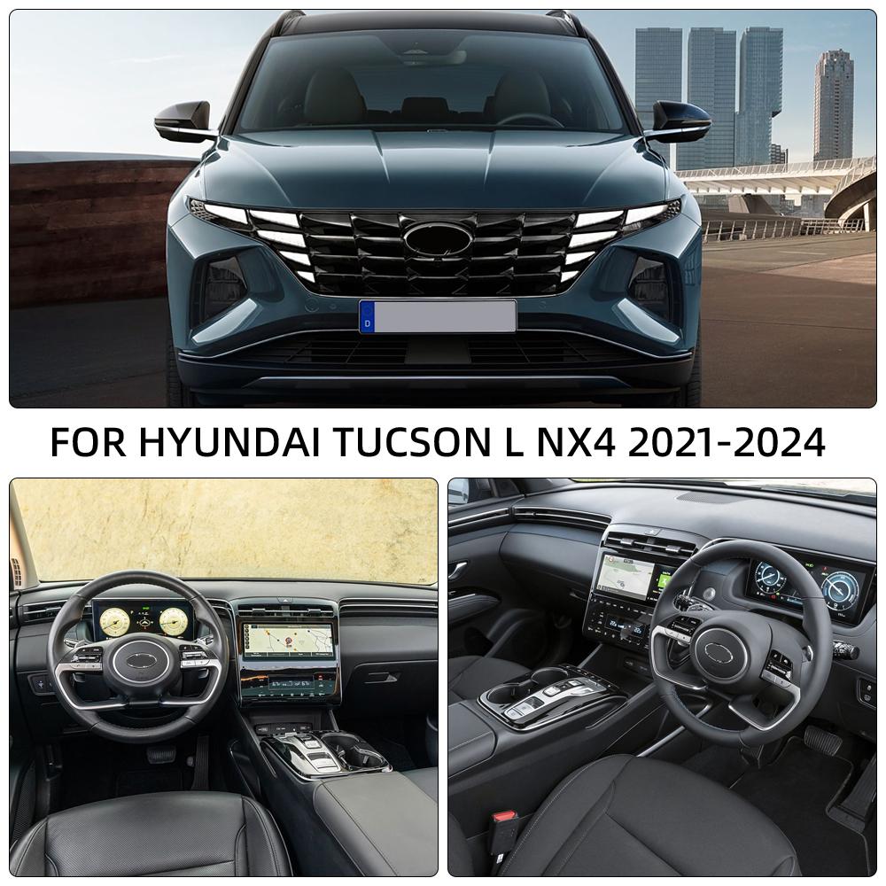 Auto Center Console Storage Box Armrest Box Storage Tray for Hyundai Tucson NX4 2021 2022 2023 ABS Auto Interior Accessories