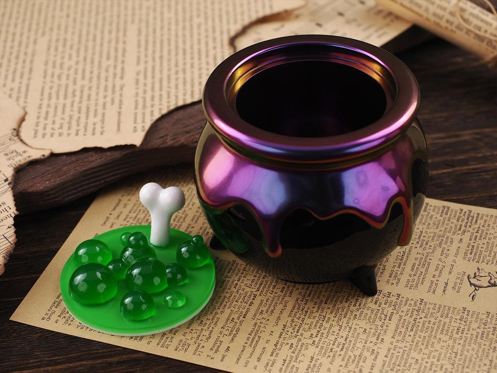 3D Силиконовая форма для котла ведьмы на Хэллоуин, DIY креативная форма для коробки для хранения тыквы, форма для заливки эпоксидной смолы, форма для контейнера для конфет