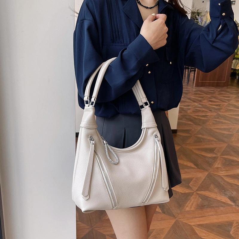 Ielgy Underarm Bag Ladies Casual Trendy Fashion Portable One-Shoulder Cross-Body Tote Bag