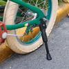 Kid Child Friendly Bicycles Kickstand Parking Stand Support Adjustable Side Stand with Nonslip End for Cyclist Stability