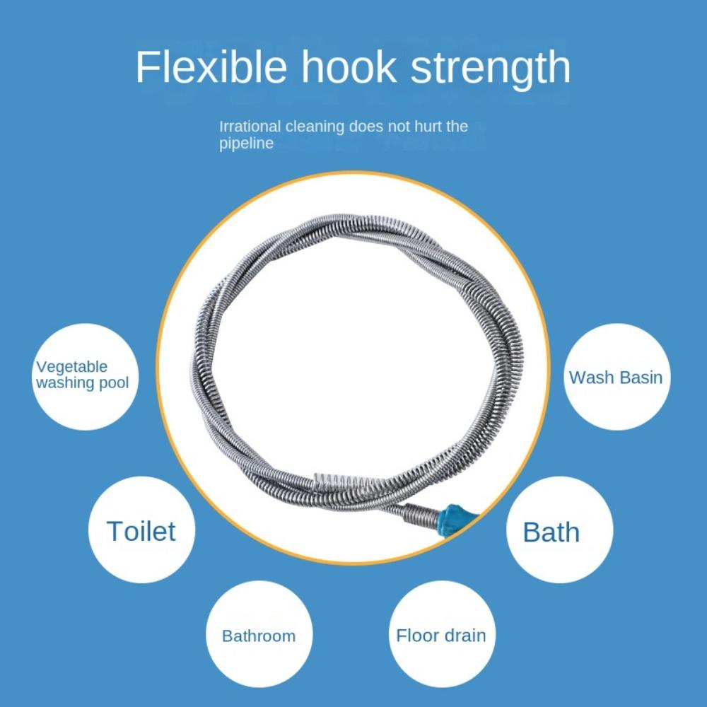 Гибкая сантехническая змея, змея для унитаза, ручной инструмент для устранения засоров, шнек для прочистки унитаза и раковины