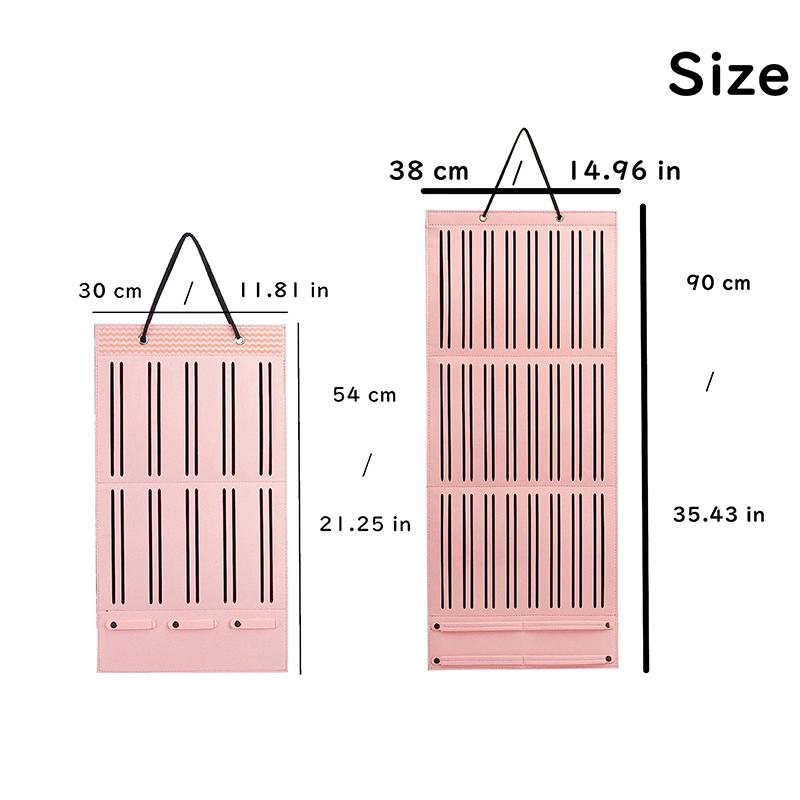 Дисплей для хранения аксессуаров для волос для детей с крючком для бантов для волос, большой вместительный держатель для заколок для волос, вешалка-органайзер
