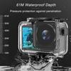60M Underwater Waterproof Case For Dji Osmo Action Camera Housing Protective Diving Mount For Osmo Action Camera Accessories