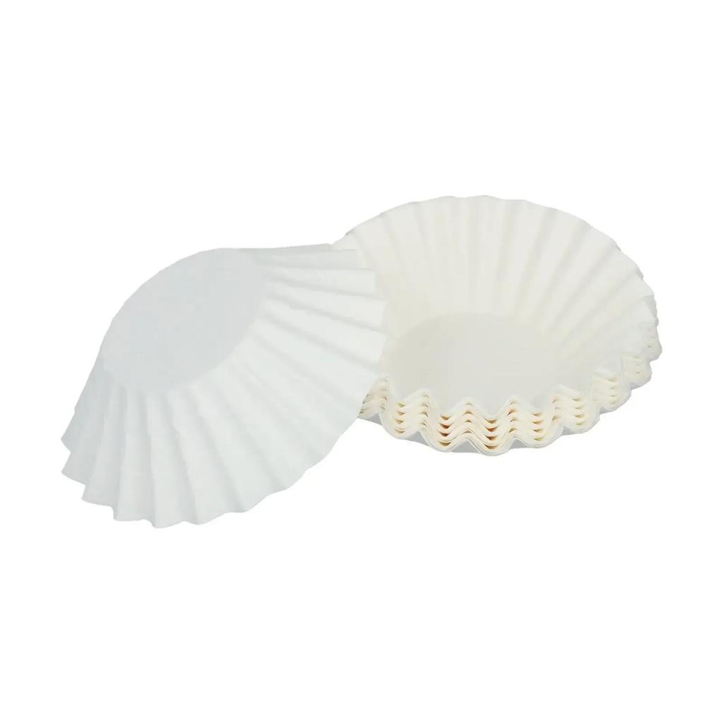 Высококачественная пищевая фильтровальная бумага Кофейные бумажные фильтры 2.0 Большой кофейный фильтр Кофемашина Одноразовые бумажные фильтры Белый