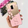 For Cover Samsung Galaxy A8 2018 Case Samsung A5 2018 Butterfly Dinosaur Cat Flower Clear Soft TPU Coque Samsung A8 2018 A5 2018