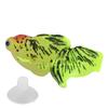 Artificial Fish Glowing Effect Silicone Simulation Gold Fish for Fish Bowl Simulation Animal