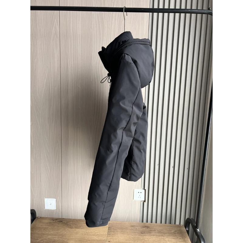 Осенне-зимняя женская короткая куртка с капюшоном из искусственного ветра и водонепроницаемого толстого теплого хлопка для отдыха на природе