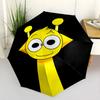 Girl Loves Sprunk. Compact Travel Automatic Umbrella Folding Umbrella with 8 Ribs Lightweight for Outdoor Daily Use Elegant Women's Umbrella