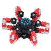 DIY Transformable Fingertip Toy Twisted Deformed Mechanical Stress Relief Toy for Kids AdultsRed