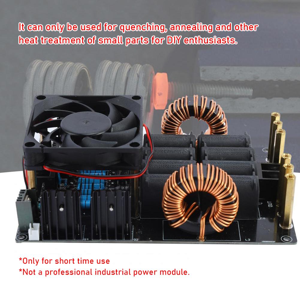 1000W 50A DC 12-40V Induction Heating Board ZVS Power Supply Module Low Voltage Flyback Driver