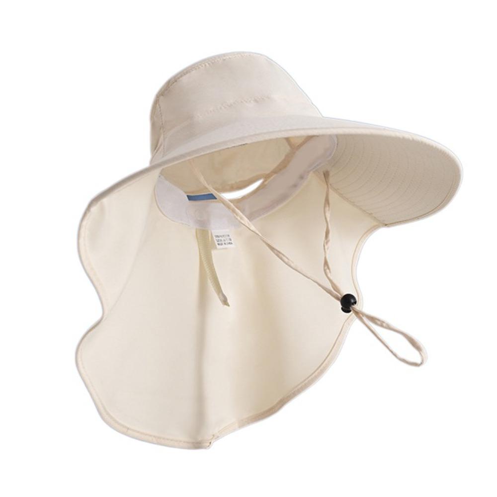 Anti-UV Wide Brim Sun Hat Foldable Women Bucket Hats Adjustable Sun Protection Hat  Safari Cap