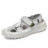 New Arrival Man Sandals Fashion Hollow Out Beach Footwear Anti-collision Toe Wading Aqua Shoes Comfy Breathable Men Summer Shoes