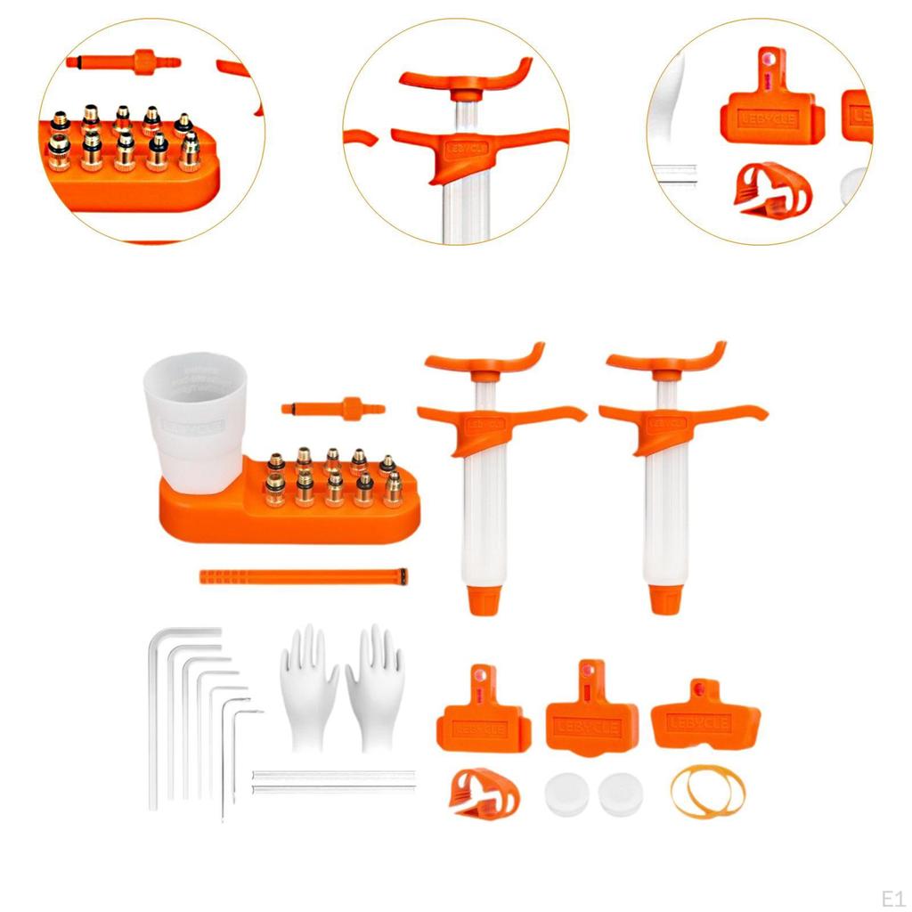 Bicycle Hydraulic Disc Brake Oil Bleed Set Brakes Bike Change Tool