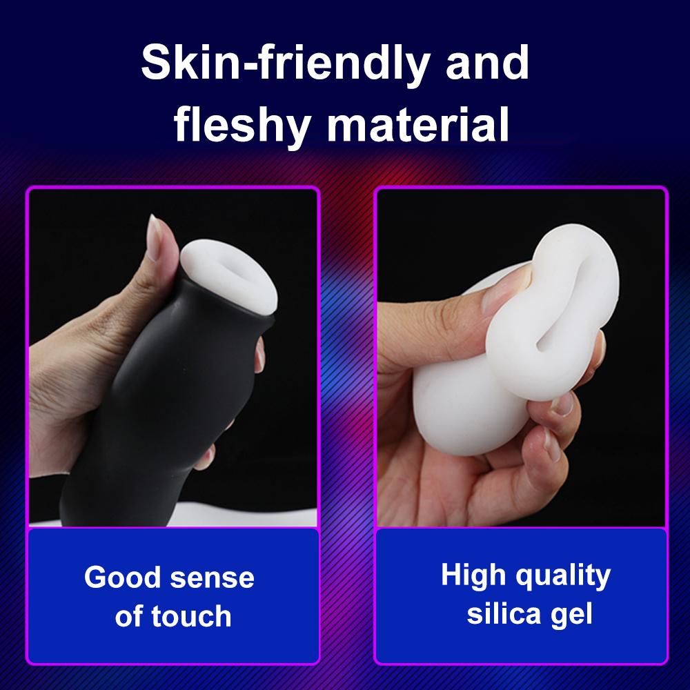 Мужской автоматический сосущий стаканчик для мастурбации, вибрирующий минет, реалистичная вагина, мастурбаторы для взрослых, сексуальная игрушка для мужчин