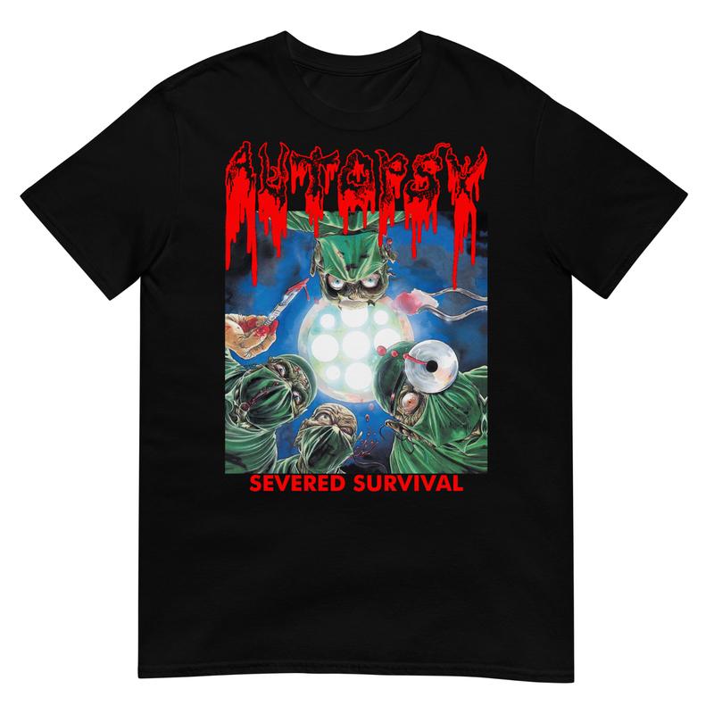 AUTOPSY "Severed Survival 90"Unisex T-shirt Graphic Tee