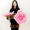 Hand Flower Dance Props The Simulation Flower 30/40/50cm Peony Artificial Flowers Dancing Props