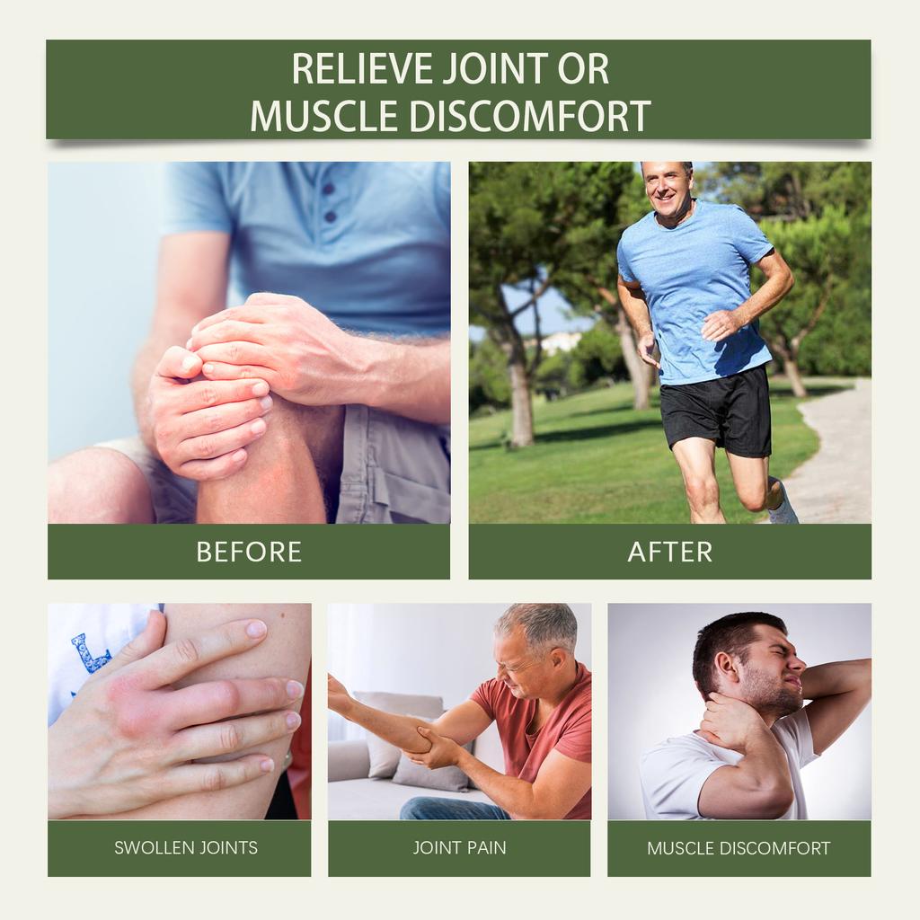 Успокаивающее эфирное масло для массажа суставов, мышц, отеков и боли в теле 30 мл