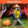 Micro Parrot Pumpkin Landscape Resin Handicraft Animal Ornaments Gift Decor