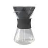 Easy-to-Use Coffee Pot with Dripper and Server Set, Perfect for Hand Drip Coffee Makers, Black (OCP-40-B)