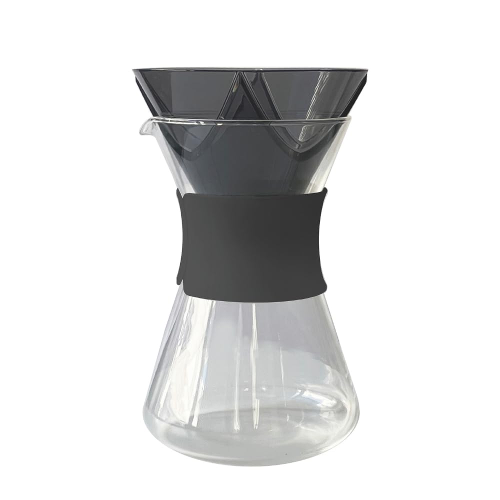 HARIO Easy Coffee Pot, Набор 1-й Дриппер и Сервер, Ручное заваривание для начинающих, Черный, OCP-40-B