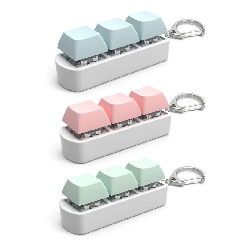 Творческие колпачки для клавиатуры Fidget Toy Брелок для снятия стресса на вечеринке DIY колпачки для клавиатуры Игрушечные колпачки для клавиатуры Fidget Keychain