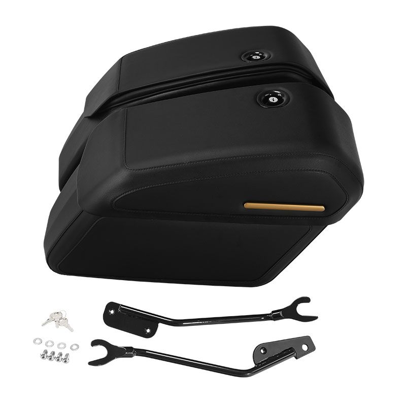 Съемные мотоциклетные седельные сумки Комплект крепления Для Harley Fat Boy Breakout FLFB FLFBS FXBR FXBRS 2018-2025 Сумка-кофр Боковой ящик