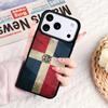Чехол для телефона с флагом Доминиканской Республики Для IPhone 17 16e 15 14 13 12 11 Pro Max Air Mini Мягкий защитный чехол