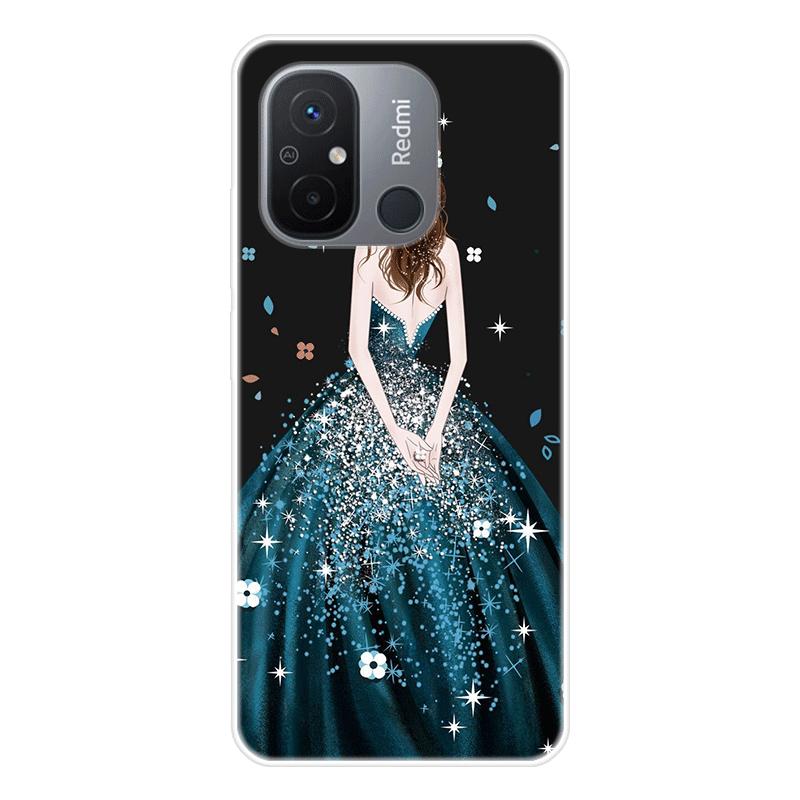 Для Xiaomi Redmi 12C 12 C Redmi12C чехол Мягкая силиконовая задняя крышка Мультяшный чехол для телефона Разнообразие