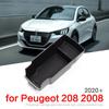 Органайзер-бокс в автомобиль для Peugeot 208 2008 II MK2    Контейнер-держатель для хранения в центральном подлокотнике    Аксессуары для интерьера