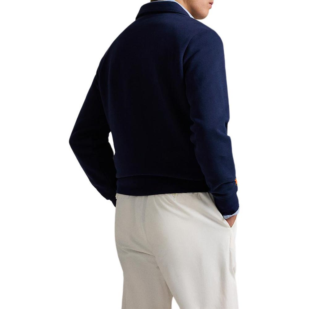 Polo Ralph Lauren Свитшот мужской с флисовым воротником и логотипом RL, цвет морской волны MNPOKNI16824157-410