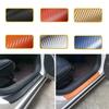 Car Door Sill Sticker Universal Anti Scratch Carbon Fiber Self Adhesive Car Door Decal for Car