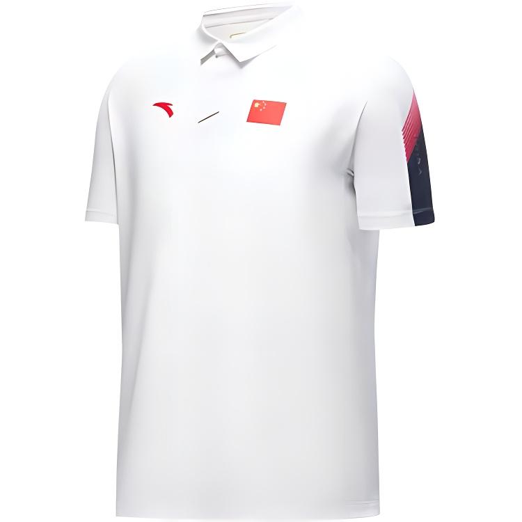 Anta Sports Life Collection Polo Shirt Men's Snowflake White 452330102-1