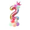 WEIGAO Unicorn Decoration Birthday Party Decor Kids Unicorn Disposable Tableware Set Baby Shower Girl Birthday Party Supplies